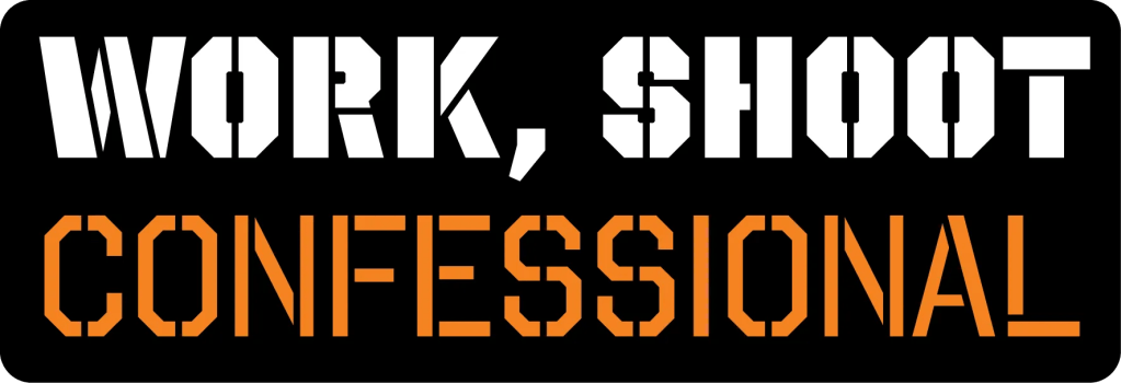 Work shoot confessional logo